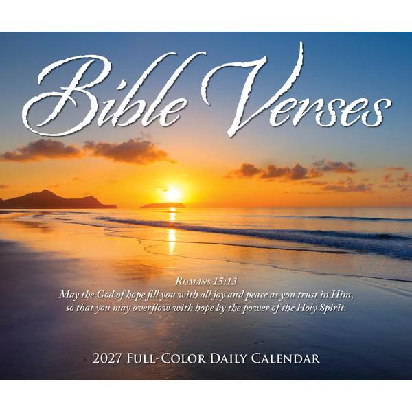 2027 Willow Creek Bible Verses 6.2 x 5.4 Daily Day-to-Day Calendar, Assorted Colors (63309), Paper | Quill