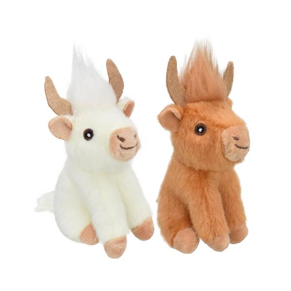 Multipet International Highland Cow Cat Toy, Assorted