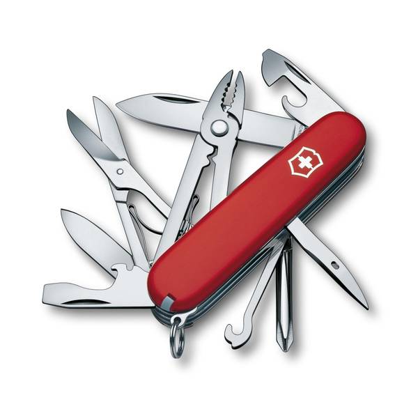 Photo of Deluxe Tinker Swiss Army Knife, 91mm, Red