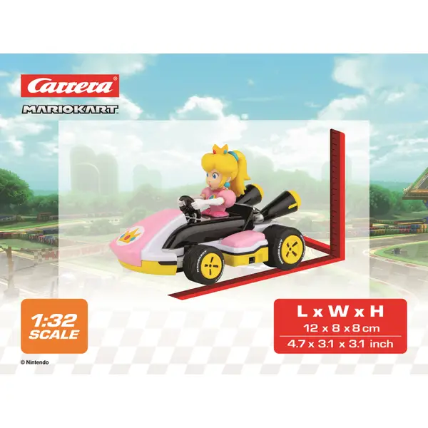 Nintendo R/C 1:32 Peach Race Cart - 370320004 | Blain's Farm & Fleet