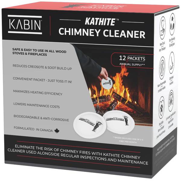 Photo of Kathite Chimney Cleaner - Single-Use Toss-In Packets, 12PK