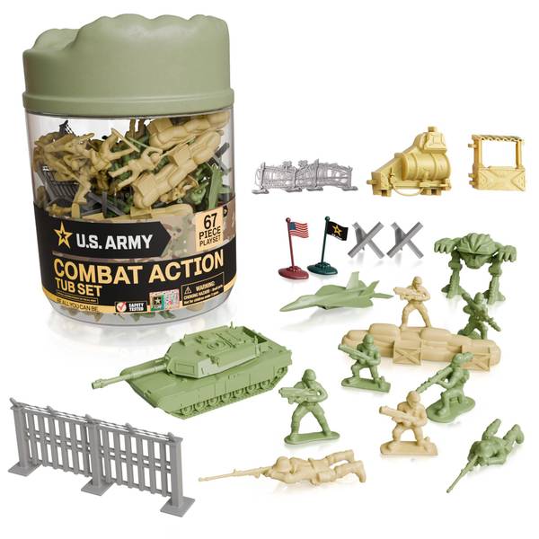 U.S. Army 71 Piece Combat Action Tub Set - USA20485 | Blain's Farm