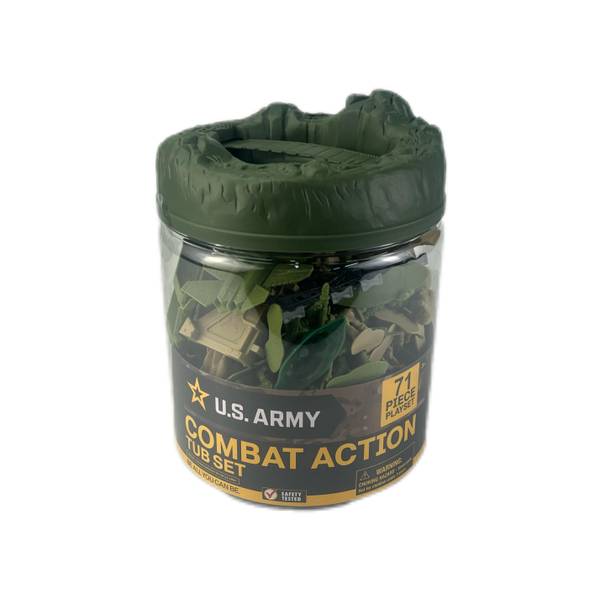 U.S. Army 71 Piece Combat Action Tub Set - USA20485 | Blain's Farm