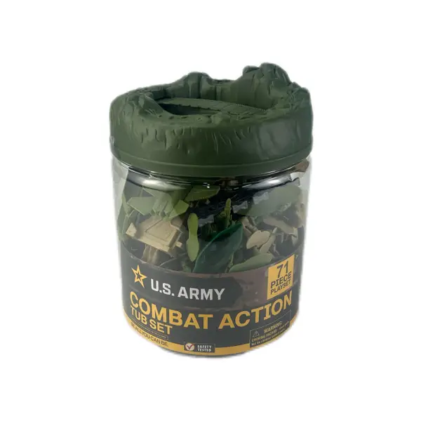 米軍実物　FACSIMILE SET TACTICAL AN/GXC-7A U.S. Army US Army 71piece Combat Action Tub Set - USA20485
