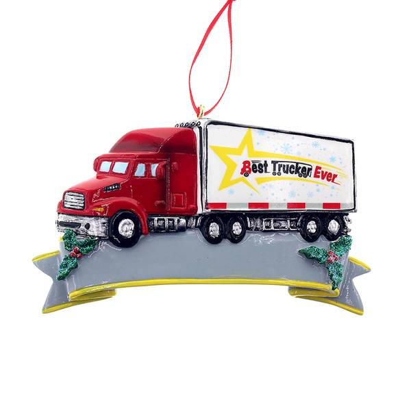 Kurt S. Adler Best Trucker Ever Ornament