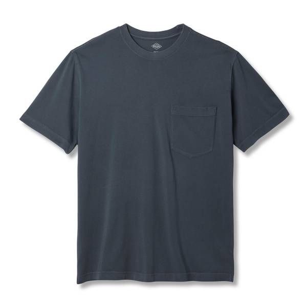 Work N' Sport Men's Short Sleeve 1 Pocket Garment Dye Tee