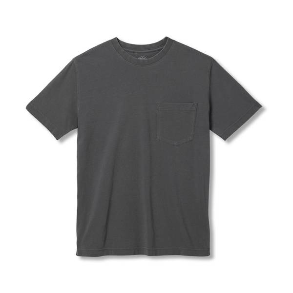 Work N' Sport Men's Short Sleeve 1 Pocket Garment Dye Tee