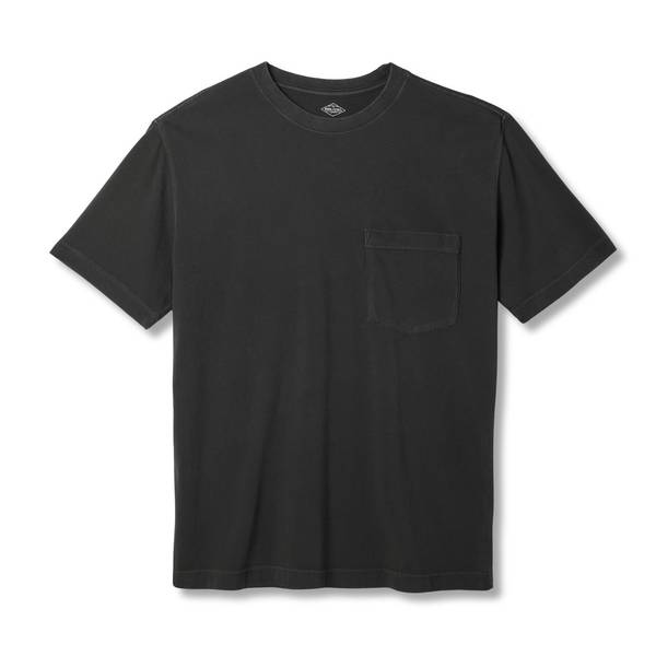 Work N' Sport Men's Short Sleeve 1 Pocket Garment Dye Tee