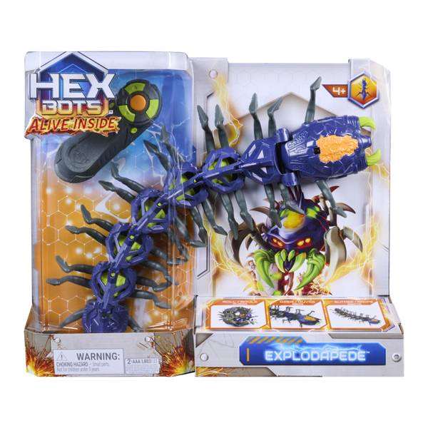 Hex Bots Remote Control Explodapede