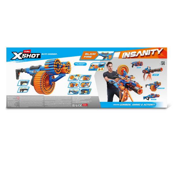 X-Shot Insanity Blitz Hammer - 36917-S001 | Blain's Farm & Fleet