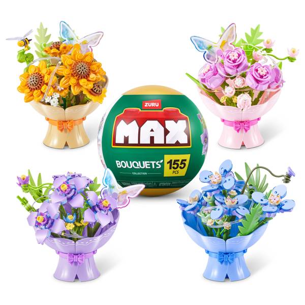 Zuru MAX Construction LED Bouquet- Purple - 83248AGQ8-S002