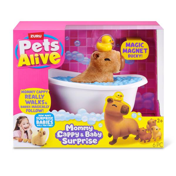 Zuru Pets Alive Mommy Capybara and Baby Surprise - 1.0 set