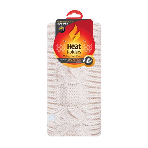 Heat Holders Insulated Ear Warmers, One Size, Beige