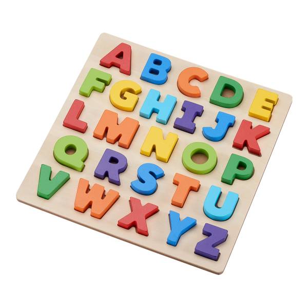 First Learn 3D Wooden Alphabet Puzzle