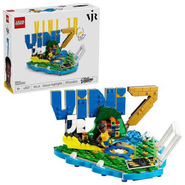 Photo of Editions Vini Jr. Soccer Highlights Building Set 43027