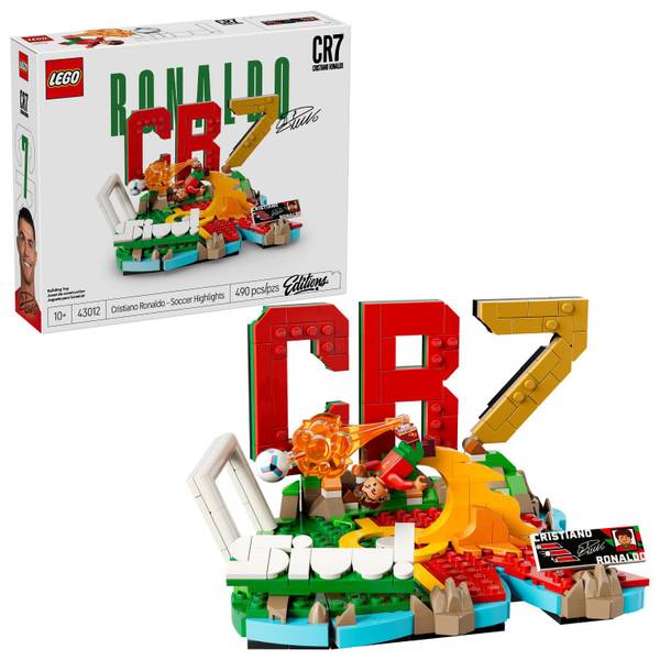 Photo of Editions Cristiano Ronaldo Soccer Highlights Building Set 43012