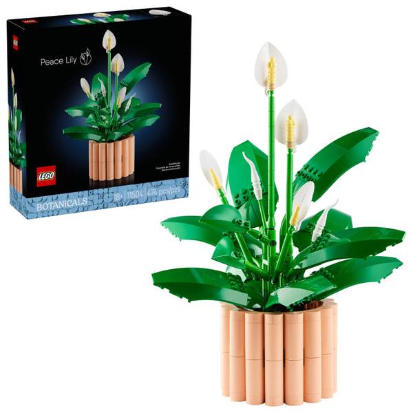 Photo of Botanicals Peace Lily Flower Room Decor 11504