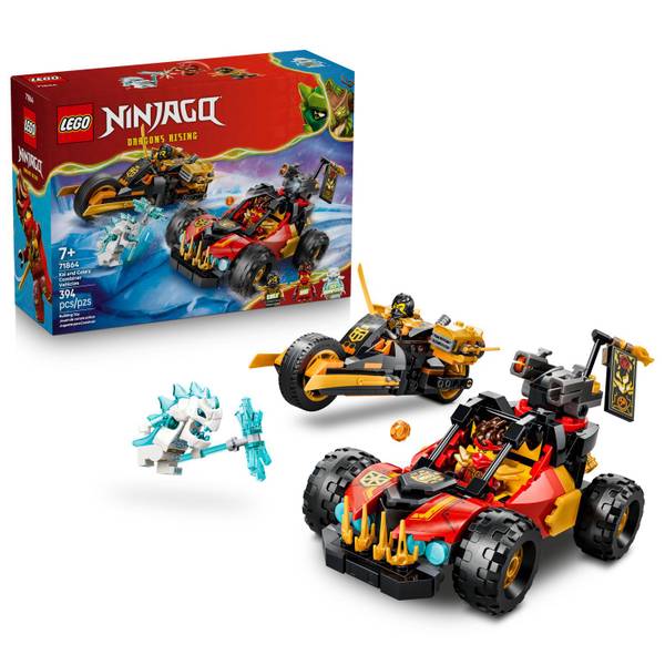 LEGO 71864 NINJAGO Kai and Cole's Combiner Vehicles Building Set