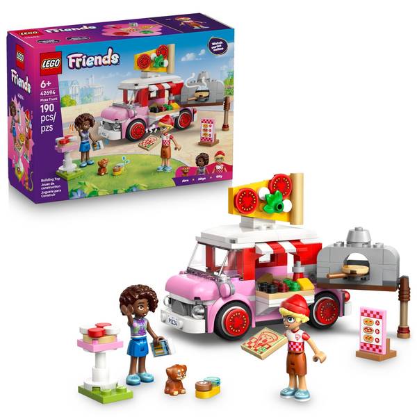 Lego Friends Pizza Truck 42694 190-Piece Building Set, Ages 6+