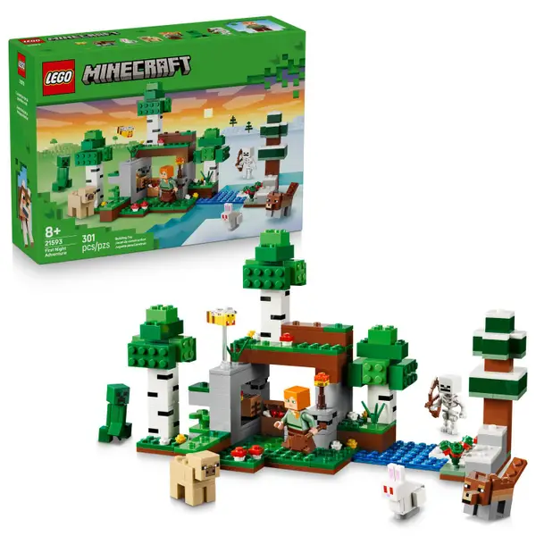 LEGO 21593 Minecraft First Night Adventure Building Set - 6585539