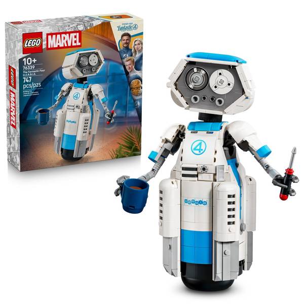 Lego Marvel The Fantastic Four H.e.r.b.i.e. 76339, 747-Piece Building Set, Ages 10+