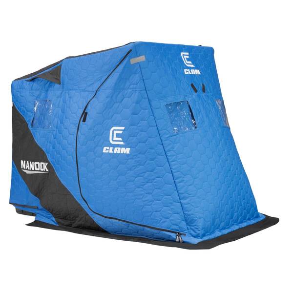 Clam Nanook 2-Person Flip-Over Ice Fishing Shelter