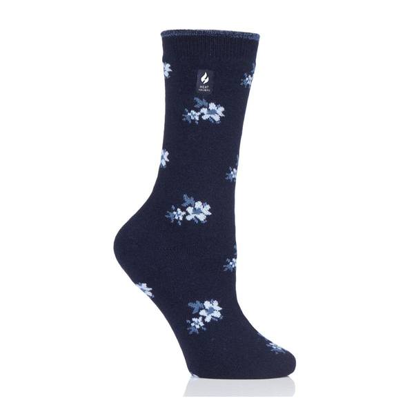 Heat Holders Ultra Lite Womens 1 Pair Crew Socks, 5-9, Black