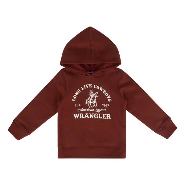 Photo of LB Long Live Cowboy LS Flc Hoodie Red