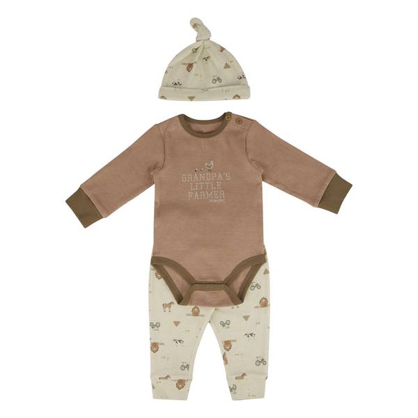 Photo of Grandpa's Little Farmer Jogger Set