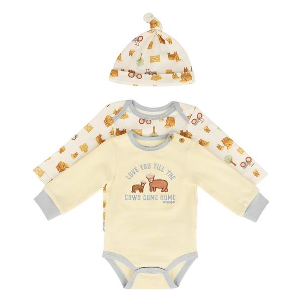Photo of Love You Till the Cows Come Home 3-Piece Bodysuit Set