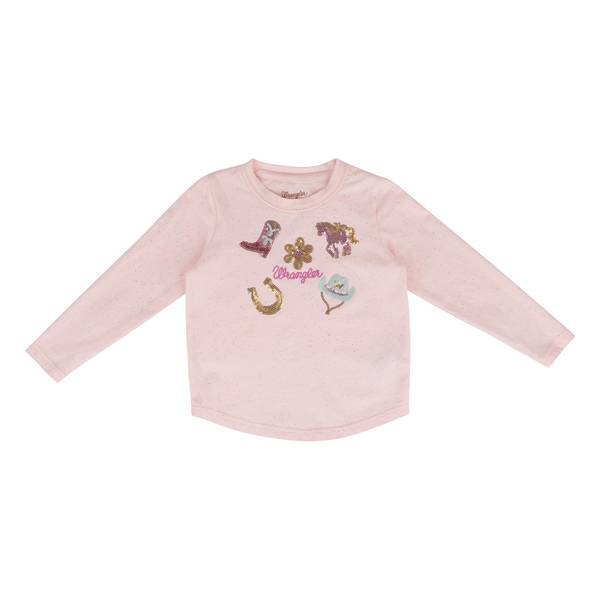Photo of Toddler Girls' Western Patches Long Sleeve Tee