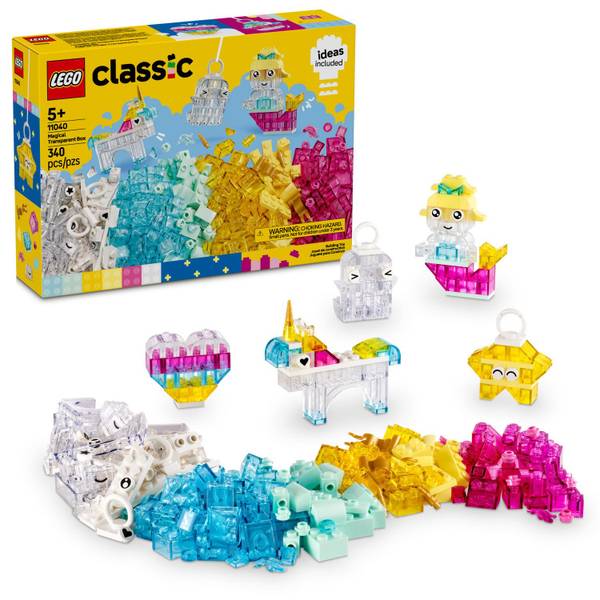 LEGO Classic Magical Transparent Box 11040 Building Set