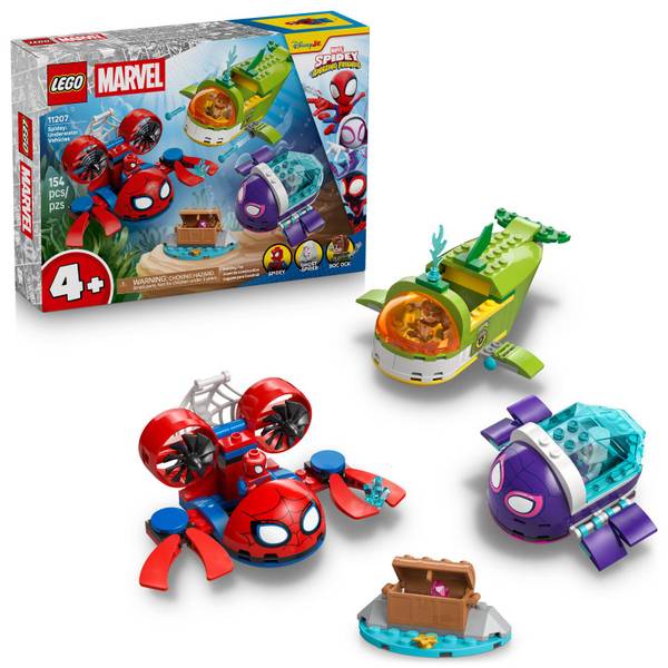 LEGO Marvel Spidey Underwater Vehicles 11207 Building Set