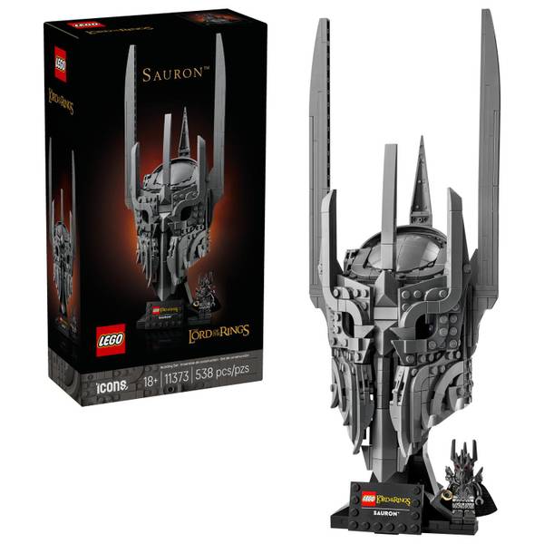 Photo of Icons The Lord of the Rings: Sauron's Helmet 11373 Building Set
