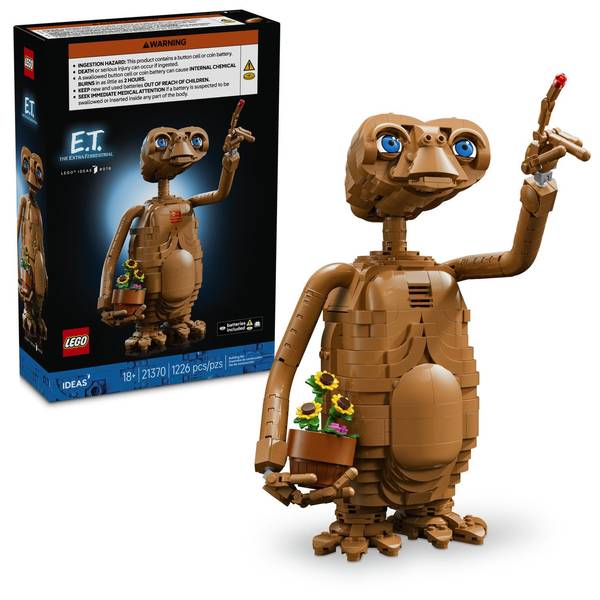 Lego E.t. the Extra-Terrestrial 21370 1226-Piece Building Set, Ages 18+