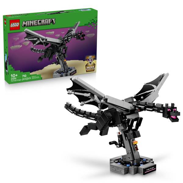 Lego Minecraft The Ender Dragon 21595 710-Piece Building Set, Ages 10+