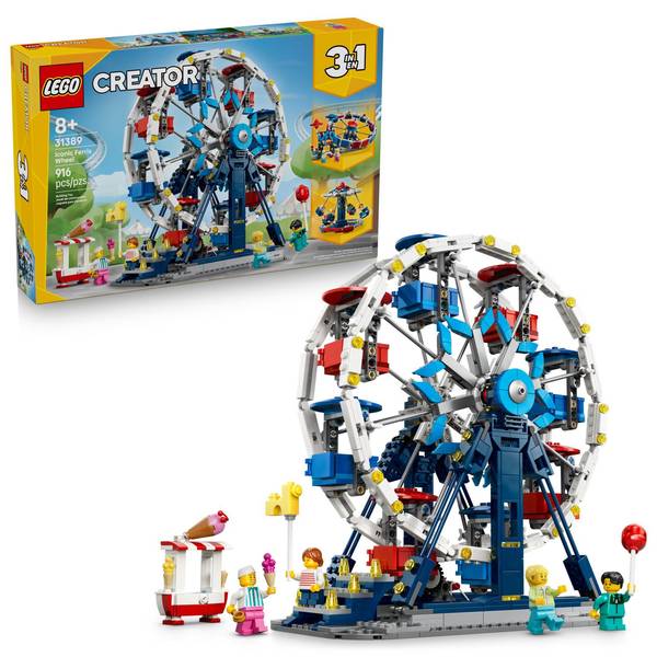 Lego Creator Iconic Ferris Wheel 31389 916-Piece Building Set, Ages 8+