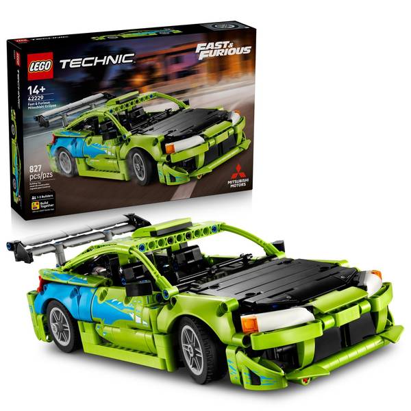 LEGO Technic Fast and Furious Mitsubishi Eclipse Car 42229 Building Set