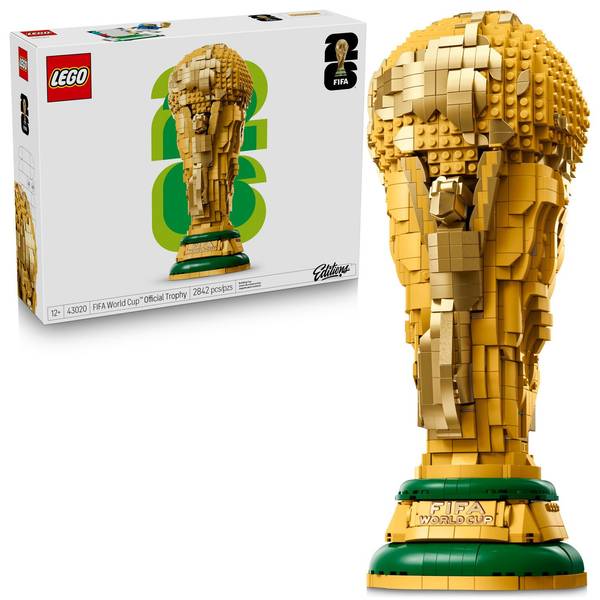 LEGO Editions 43020 FIFA World Cup Trophy 2842-Piece Building Set