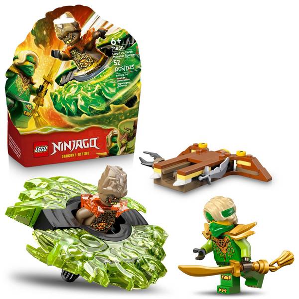 LEGO(R) Ninjago(R) Lloyd vs. Elemental Monster Spinner Building Kit