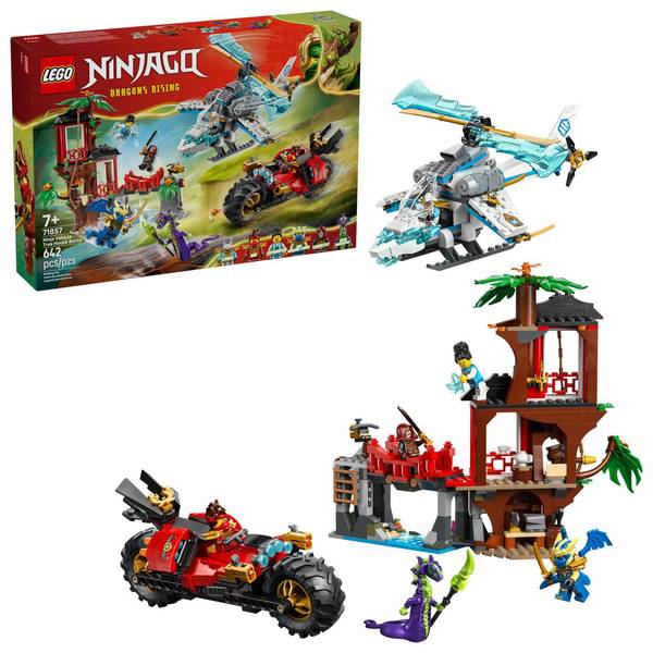 LEGO NINJAGO Ninja Vehicle Tree House Battle 71857 Building Set