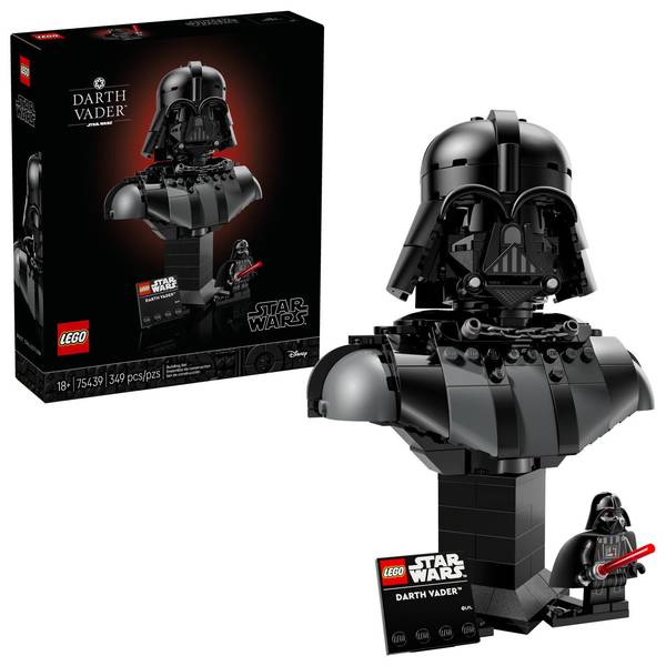 Lego Star Wars Darth Vader Bust 75439 Building Set, 349 Pieces