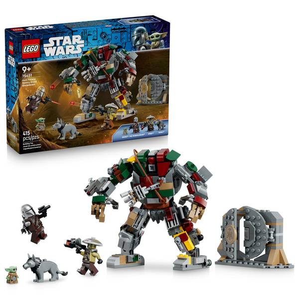 Lego Star Wars Hutt Palace Sentry Droid Showdown 75451 415-Piece Building Set, Ages 9+