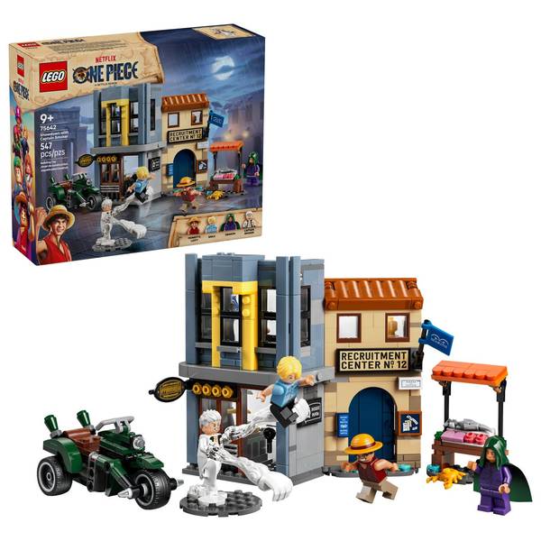 Lego One Piece Showdown with Captain Smoker 75642 547-Piece Building Set, Ages 9+