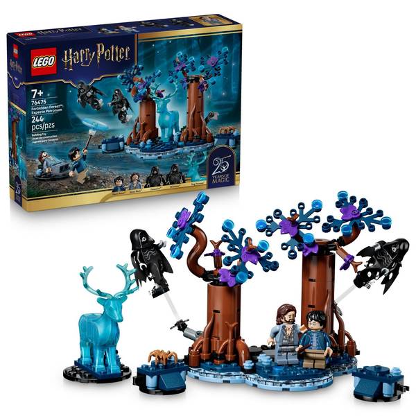 Lego Harry Potter Forbidden Forest: Expecto Patronum 76475 244-Piece Building Set, Ages 7+