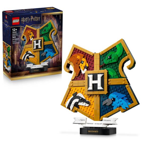 Lego Harry Potter Hogwarts House Crest 76462 545-Piece Building Set, Ages 12+