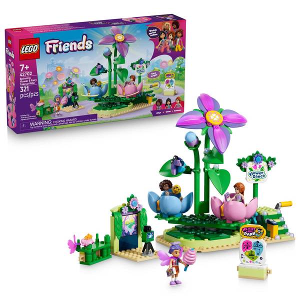 LEGO Friends 42702 Spinning Flower & Fairy Teacup Ride Building Set
