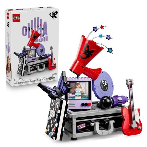 LEGO Editions Olivia Rodrigo's Secret Storage 43030 Building Kit (1085 Pieces), Multi