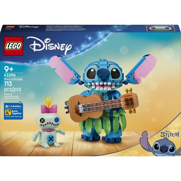 LEGO Disney 43296 Stitch & Scrump Building Set - 6589980 | Blain's