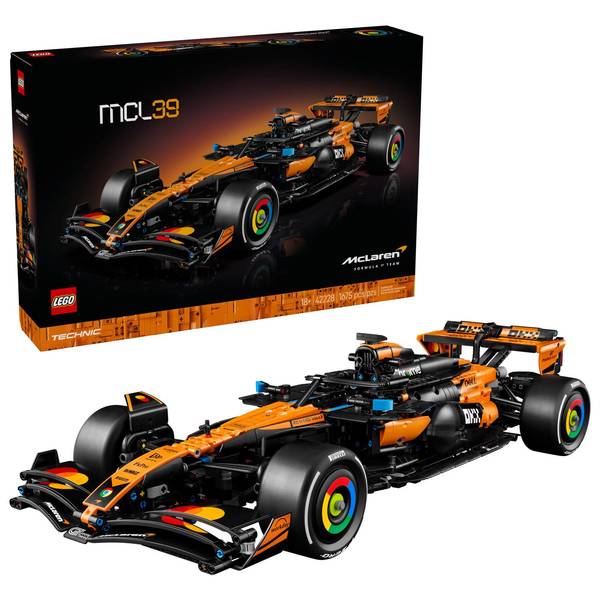 LEGO Technic 42228 McLaren MCL39 F1 Car 1675-Piece Building Set